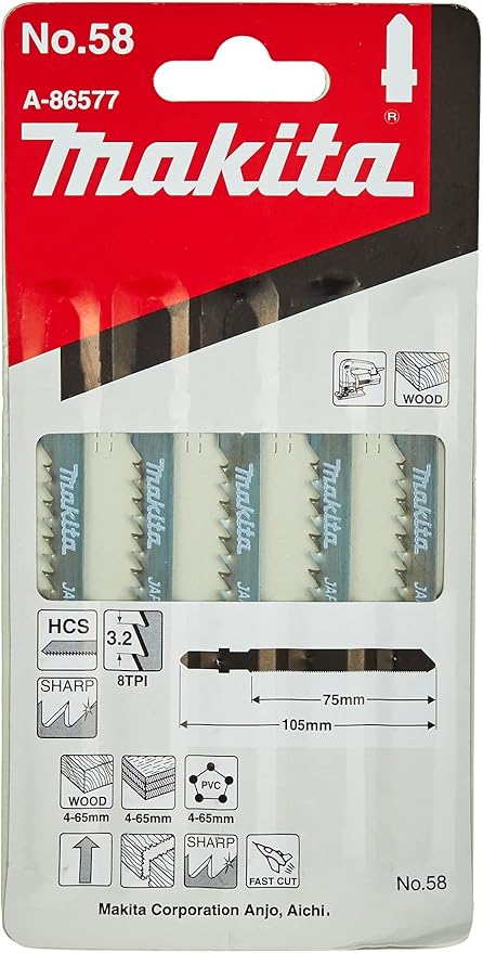 Jig saw blade No.58