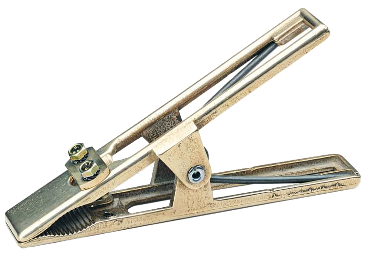 Earth clamp bronze- 400Amp.