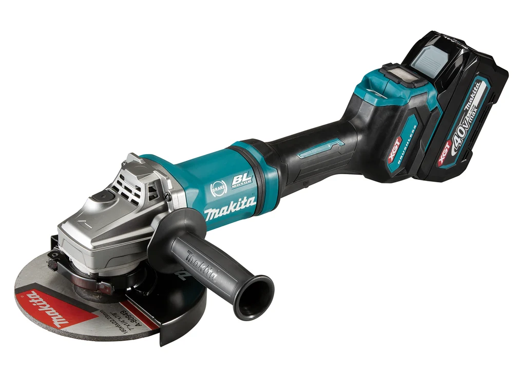 Makita GA037GM204 40V Max XGT Cordless Angle Grinder 7" (2 Batteries + Charger)